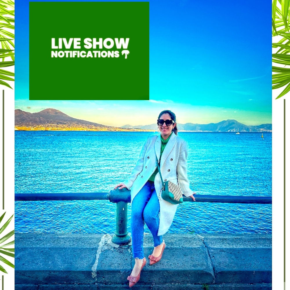 Going Live Now! Pop Up Show!